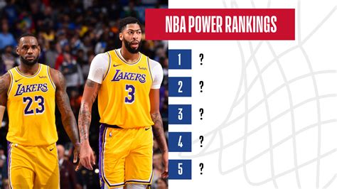 Designed solely for predictive purposes, our current ratings improved upon our original ratings in several ways, most notably by our nba power ratings are based solely on objective data, primarily including game results, locations, and quantitative measures of opponent strength. NBA Power Rankings: Los Angeles Lakers take the top spot ...