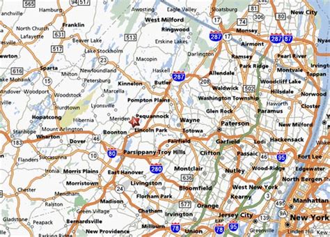Maps Map New Jersey