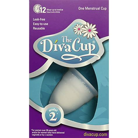 The Diva Cup Model 2 Menstrual Cup Feminine Hygiene Protection