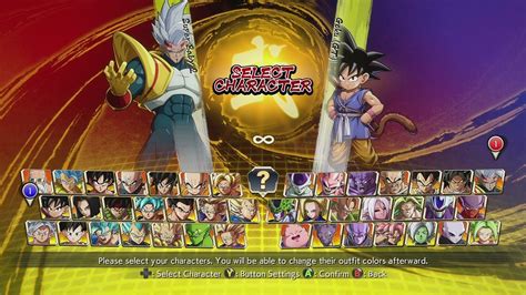 Dragon Ball Fighterz All Characters Dlc Super Baby 2 Updated