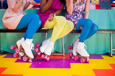 The Colorsgroovy Roller Girl Roller Skates Old And New Groovy