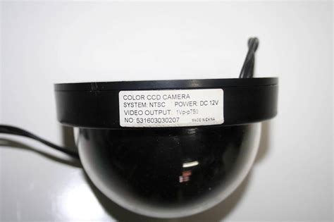 Color CCD Camera System NTSC 12VDC NO: 531603030207 | Premier Equipment ...