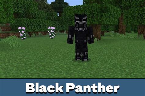 Download Black Panther Mod For Minecraft Pe Black Panther Mod For Mcpe