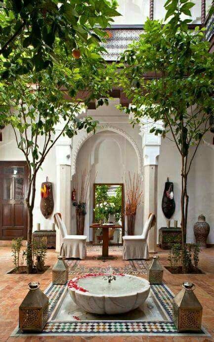Beautiful Islamic Garden From Morocco Morrocan Patio Moroccan