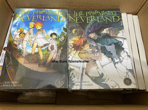 The Promised Neverland Kaiu Shirai Manga Volume 1 20 English Comic Version Comic Books