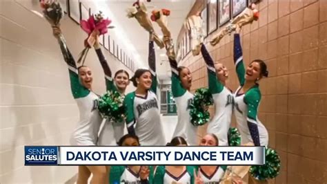 Wxyz Senior Salutes Dakota Varsity Dance Team Youtube