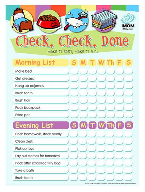 Best Free Printable Chore Charts In 2020 Charts For Kids Chores For
