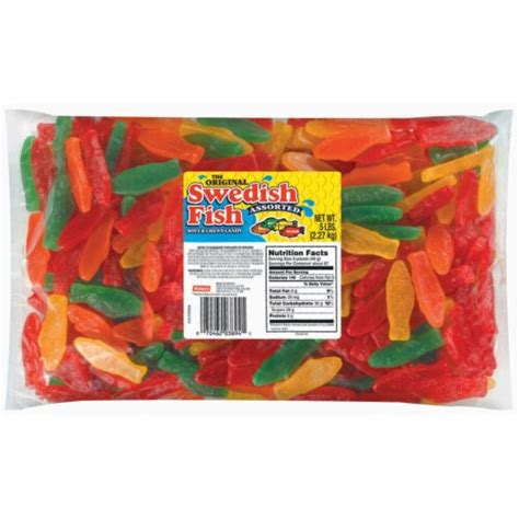 Swedish Fish Assorted Soft And Chewy Candy 5 Lb Kroger