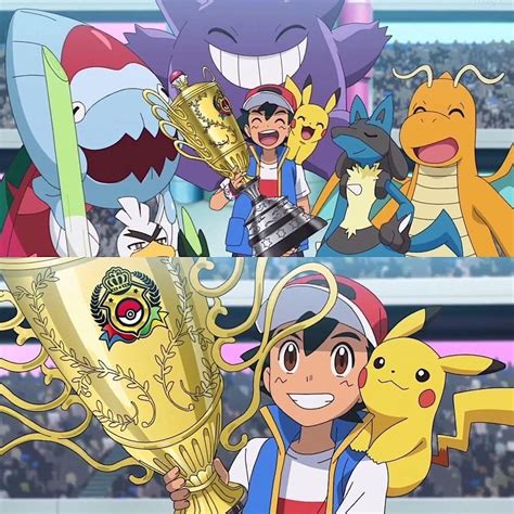 Ash Ketchum Menjadi World Champion Pokemon