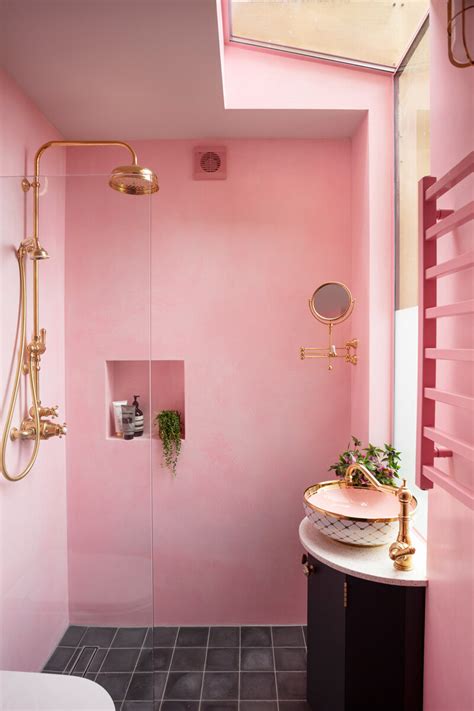 Revealed The Pink House Shower Room — The Pink House