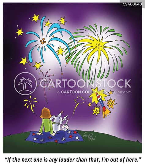 firework display cartoons and comics funny pictures from cartoonstock
