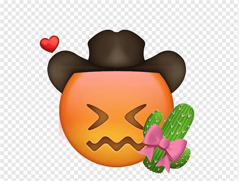 Cowboy Emoji Transparent The Cowboy Hat Face Emoji Appeared In