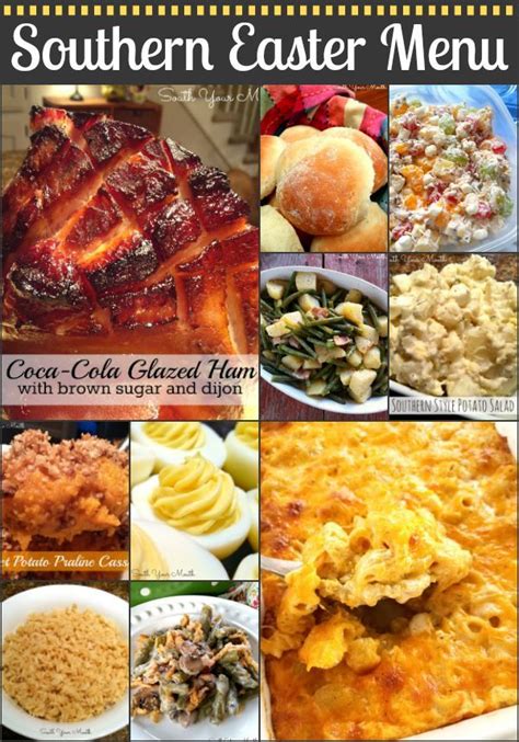 Southern Easter Dinner Recipes With Coca Cola Glazed Ham And Ten Side