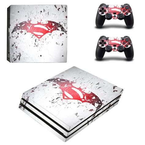 Batman Decal Skin Ps4 Pro Sticker Console And 2 Controller Decals