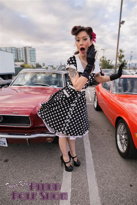 It's christmas in july, and working with this family it felt like i am the one lucky enough to be opening the gifts. Pinup Pole Show Pinup of the Week: Monica Kay with a Ford ...