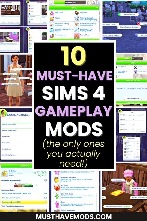 Must Have Mods The Only 10 Sims 4 Gameplay Mods You Actually