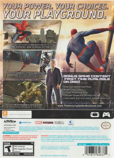 The Amazing Spider Man Ultimate Edition Cover Or Packaging Material