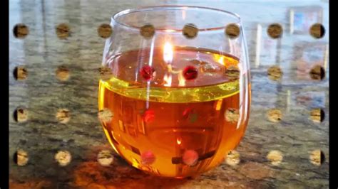 Diy Floating Candles From Water And Oil And Candle Centerpieces Spring