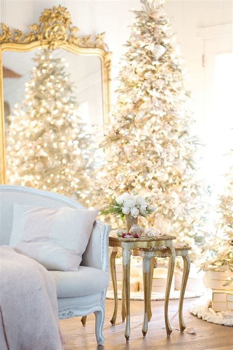 Merry And Bright~ My Favorite Frosted Fir Christmas Tree French Country
