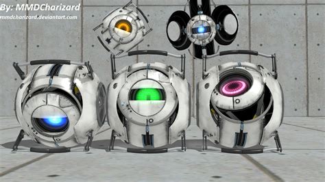 Mmd Portal 2 Newcomers Enhanced Cores Dl By Mmdcharizard On Deviantart