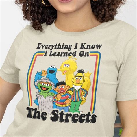 Everything I Know I Learned From Sesame Street Etsy