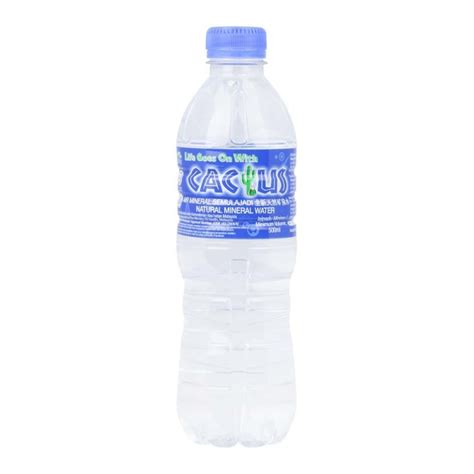 Cactus Mineral Water Malaysia 12 X 500 Ml Cactus Mineral Water 12 In