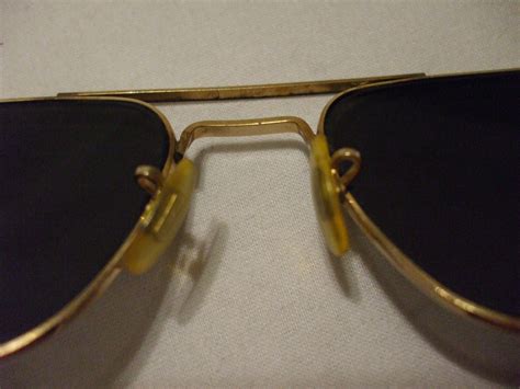 american optical ao 12k gold filled vintage 5 1 2 aviator bayonet sunglasses rx ebay
