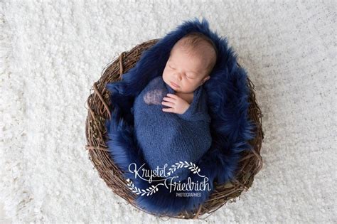 Navy Blue Mongolian Faux Fur Rug Photography Photo Prop Etsy
