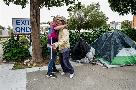 Homeless Tents Sprout In Haight Ashbury During Coronavirus Shelter In Place