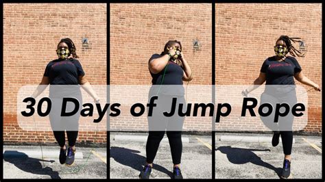 Jumping Rope For 30 Days Weight Loss Plus Size Fitness Youtube