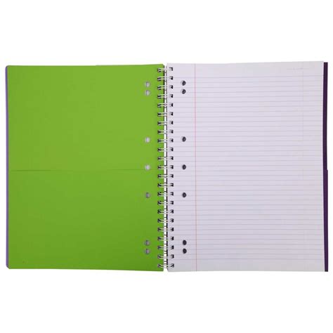 Colourhide 320pg 4 Subject A4 Notebooks Big W