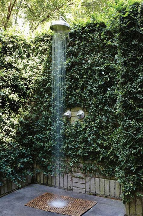 21 Refreshingly Beautiful Outdoor Showers I Bet Youd Love To Step Into Apartment Therapy In