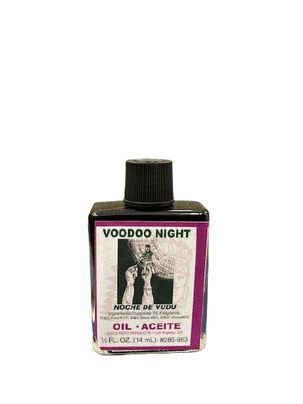 Voodoo Night Oil Metaphysical Store And Spiritual Shop The Curios Botanica