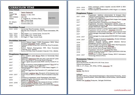 Contoh cv fresh graduate microsoft word doc. Contoh Daftar Riwayat Hidup Untuk Lamaran Kerja Lengkap ...
