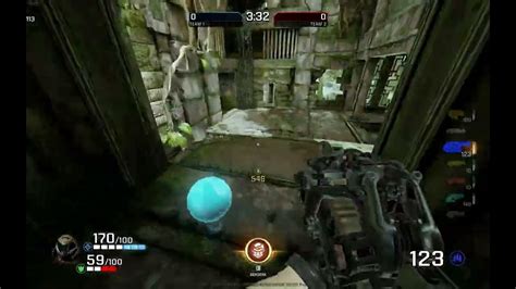 Quake Champions Awoken Doom Slayer Mid To Waterfall Trickjumps
