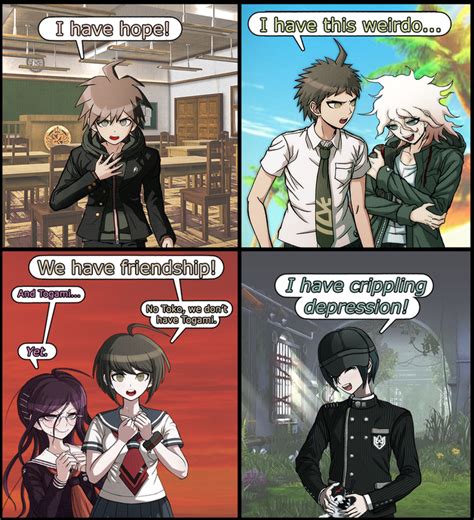 What Does Each Protagonist Have Danganronpa Danganronpa Funny