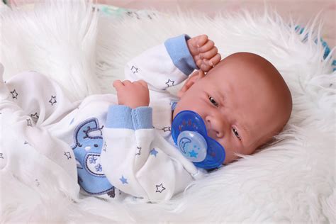 Baby Soft Vinyl Boy Doll Preemie Life Like Reborn Anatomically Alive