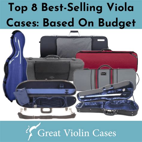 Top 8 Best Selling Viola Cases Based On Budget Viola Case Case Viola