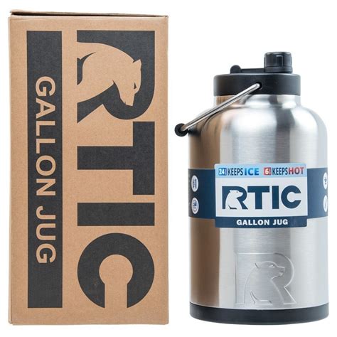 One Gallon Jug Stainless Matte Rtic