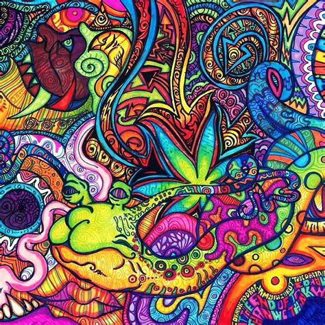 Sign up for free today. Trippy Marijuana Background ·① WallpaperTag
