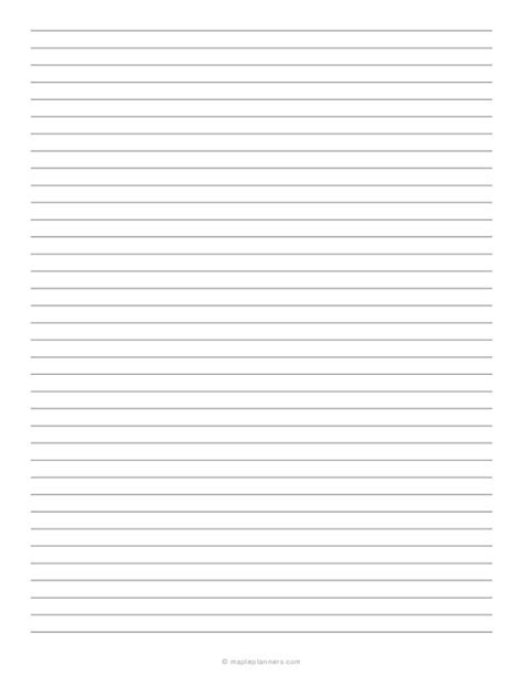 College Ruled Lined Paper Madison S Paper Templates College Ruled