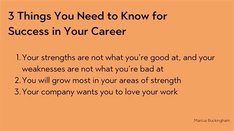 3 Things You Need To Know For Success In Your Career