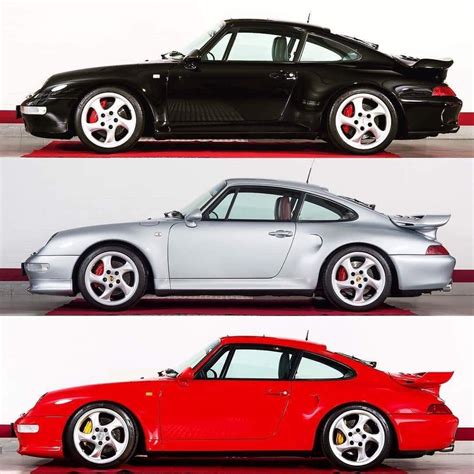 Best Porsche 911 Generation The 993 Turbo In 3 Colors 1080x1080