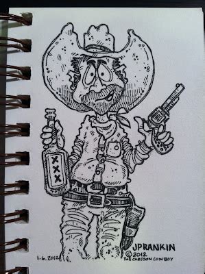 Jp Rankin The Art Of The Cartoon Cowboy Outlaw