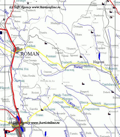 Harta Romaniei Romania Map