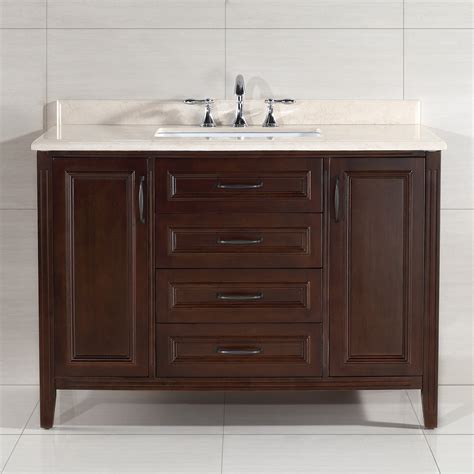 Available in both floating and freestanding styles. OVE Decors Daniel 48 in. Single Bathroom Vanity - Walmart ...