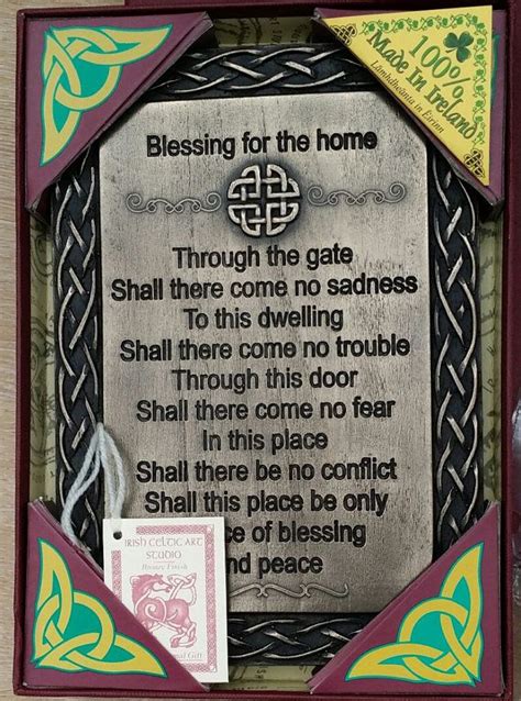House Blessing Irish Blessing Irish Celtic Celtic Art Cross Stitch