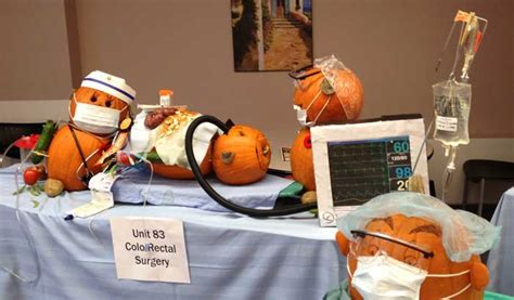 Halloween Pumpkin Carving Scenes At The Hospital Updated Gomerblog