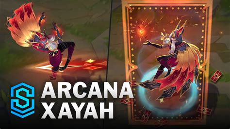 Arcana Xayah Skin Spotlight Pre Release League Of Legends Tryhard Cz