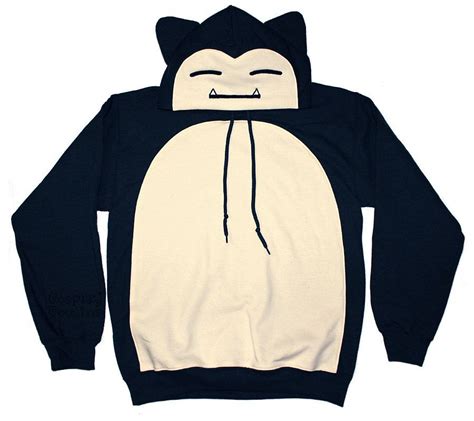 Snorlax Hoodie Pokemon Clothes Hoodies Geek Clothes